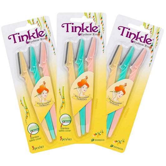 Pack of 3 Tinkle Eyebrow Razors